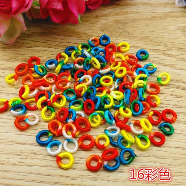 

6mm coil diy hand stranded wire winding braided ring bracelet necklace hanging rope connecting buckle foot chain accsori material, Red;blue