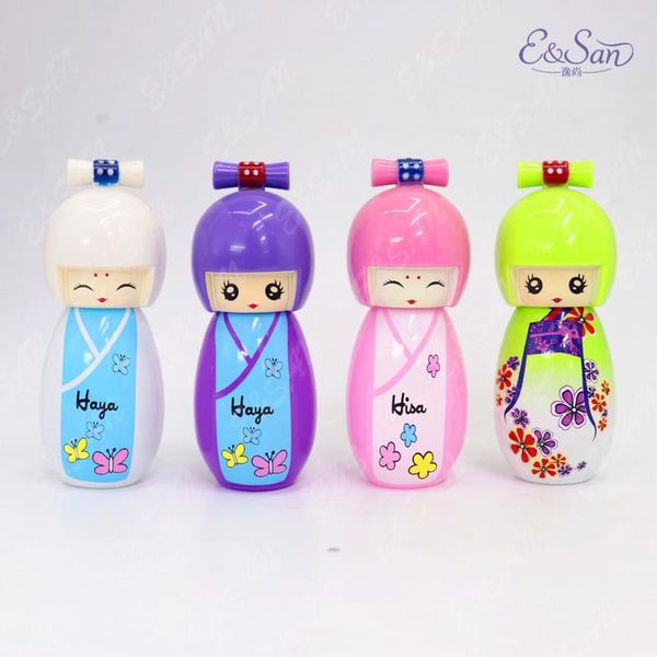 

storage bottles & jars pt081a-20ml perfume glass cute japanese doll empty bottle 100pcs/lot
