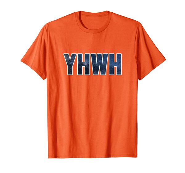 

YHWH Yahweh Elohim Deep Universe Night Sky T-Shirt, White;black