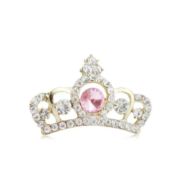 

charms 5 pieces of personalized rhinestone crown pendant metal jewelry handmade diy material package alloy accessories, Bronze;silver