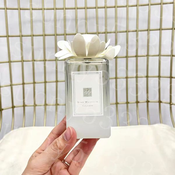 

arrival natural star magnolia cologne perfume 100ml for man woman long lasting time good quality high fragrance capacity parfum spray fast s