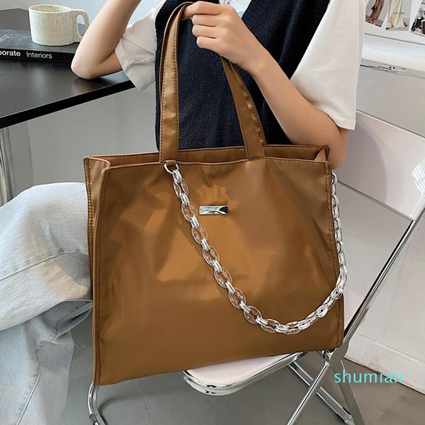

evening bags big nylon tote for women 2021 trend large capacity black shopper bag casual handbag lady chian oxford shoulder