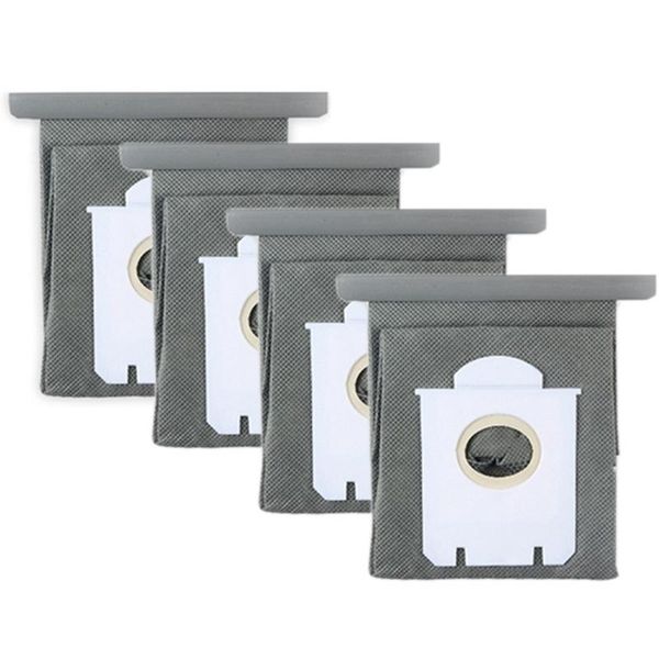 

vacuum cleaners 4 piece washable dust cleaner bags bag replacement for hr8376/fc8206/8208