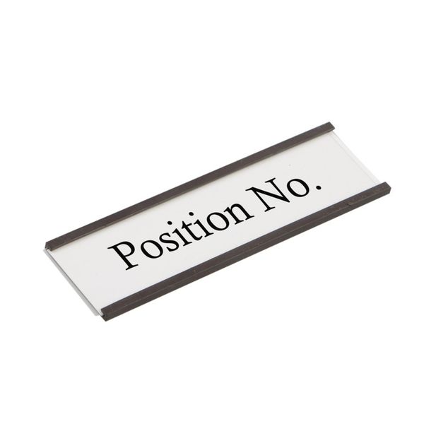 

magnetic label holder pallet racks & wide span shelving accepts tickets