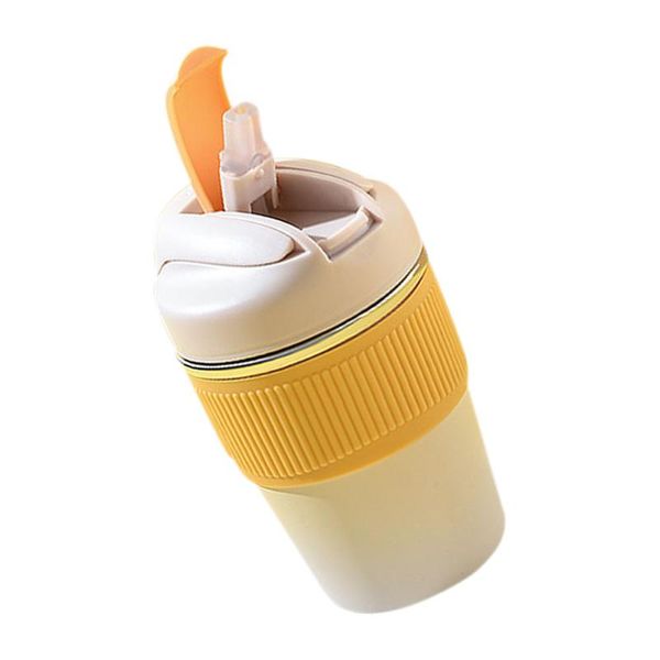 

water bottles 1 pc simple and stylish stainless steel cup insulated with straw