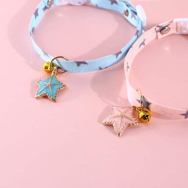 

cat costumes pet collar bell adjustable safety buckle dog necklace accessories