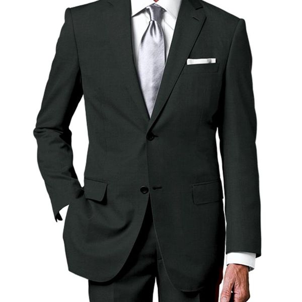 

men's suits & blazers spring tailor made fashion solid color men suit slim fit groom tuxedo for wedding dress dinner party male costume, White;black
