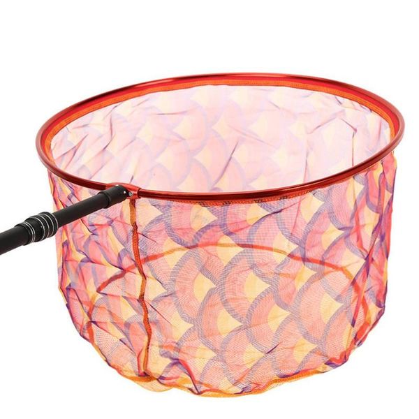 

fishing accessories net outdoor practical dip universal interface aluminum alloy head 30cm caliber