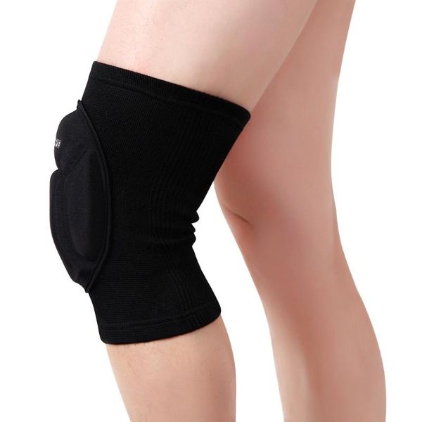 

elbow & knee pads wosawe bc317 sports pad men women basketball protector elastic guard sleeve with good permeability, Black;gray