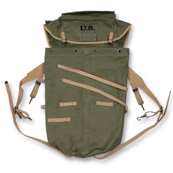 

school bags m1943 storage bag us army field pack training package military running camping equipment green