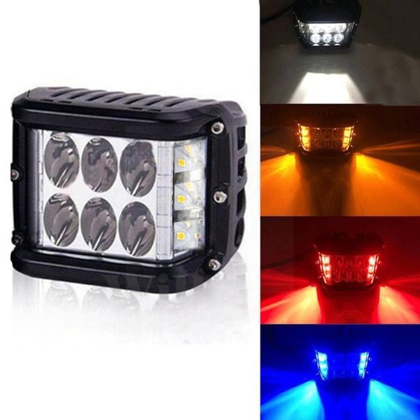 

working light 2pcs 45wled work three-sided luminous off-road led headlight flashing vehicle bar modified x5b7