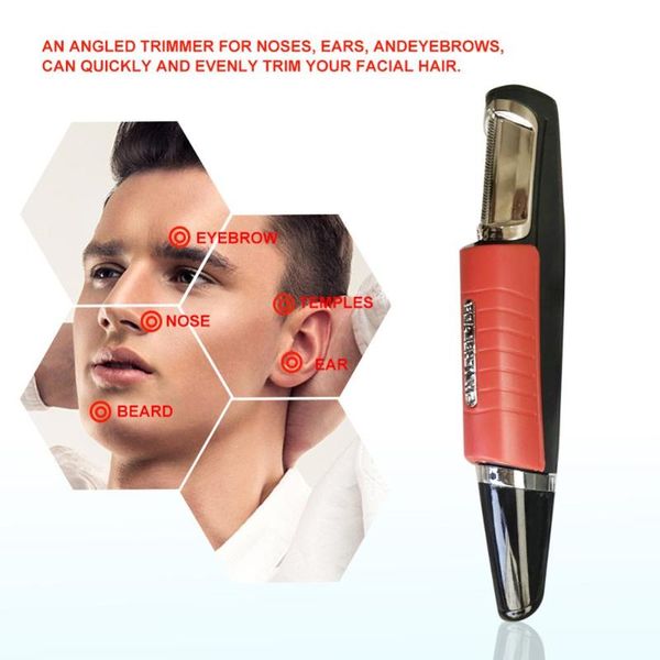 

electric nose & ear trimmers men multi-function double-head shaver hair trimmer removal machine haircut with 4 combs led light razor