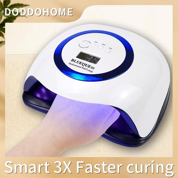 

nail dryers smart 3x uv led lamp dryer 42 leds for all gels polish lcd display drying nails manicure tools