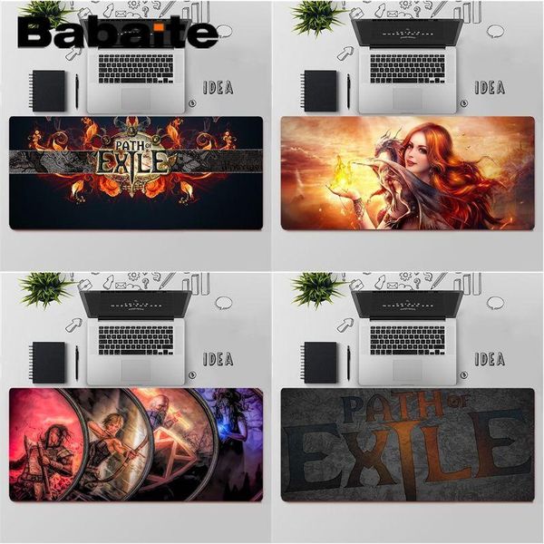 

mouse pads & wrist rests babaite design path exile unique deskpad game mousepad large keyboards mat