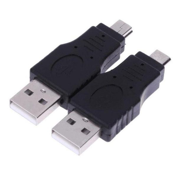 

hubs 12pcs/set otg usb 2.0 a male to female micro-b mini-b converter adapter