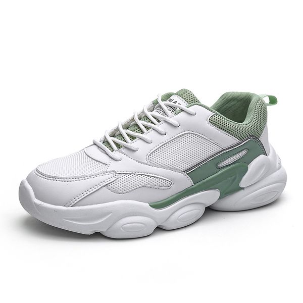 

fashion men women running shoes -17 orange white green with black mens womens shoe comfortable breathable trainers sports sneakers size 39-4