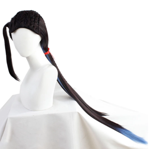 

other event & party supplies 110cm twisted wonderland jamil viper cosplay wig long straight briad heat resistant synthetic hair halloween pr