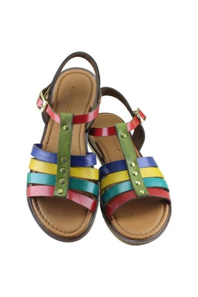 

sandals colorful female child season children 's, Black