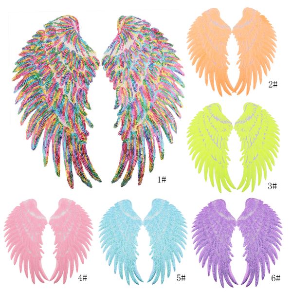 Brand: Colorful Wings
Type: Embroidered Patch
Specifications: Sequined Cartoon Fabric with Beads
Keywords: Custom, Sew on Sticker, Big Size, Patchwork
Key points: DIY Clothing/Bags Decorations
Main features: Colorful, Sparkling, Eye-catching
Scope of appl