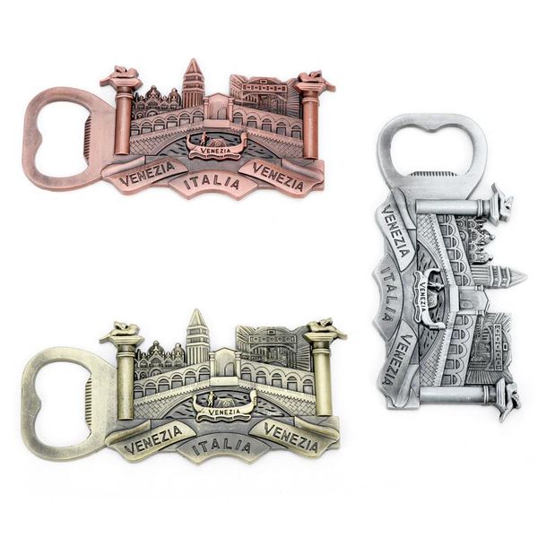 

keychains dongsheng fashion st. mark's square venice italy metal keyring italia venezia keychain bottle opener alloy key chains rings-5, Silver