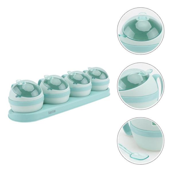 

storage bottles & jars 1 set of pp ps condiment container salt spice for home