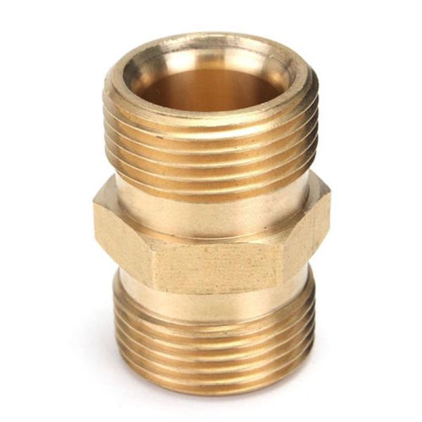 

watering equipments m22/14mm male adaptor power pressure washer pump hose outlet for karcher double inner wire pair connector cleaning machi