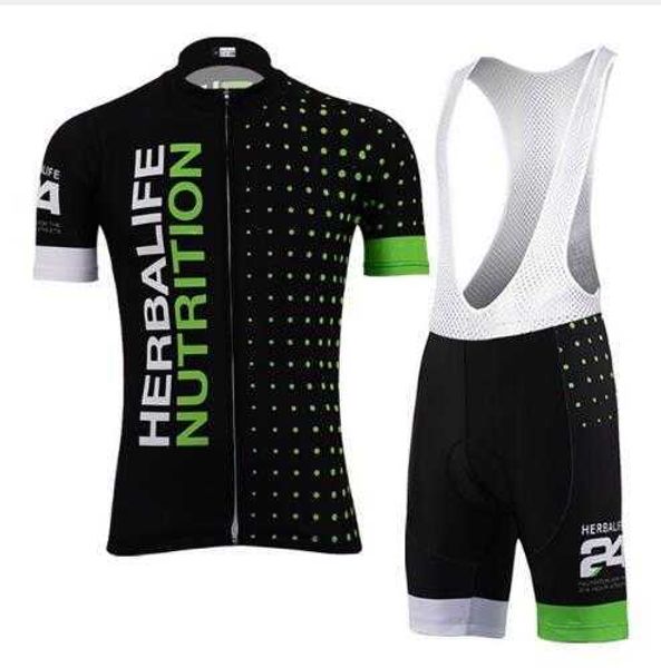 NEUE 2019 männer Bike Team Pro Radfahren Herbalife Jersey Atmungsaktive Gel Pad top Herbalife kurzarm Radfahren Kleidung fahrrad Tragen H1020