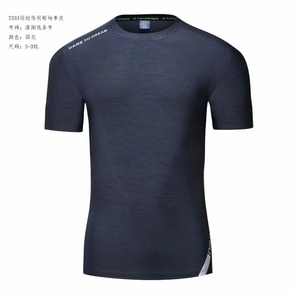 

2021 blank soccer jerseys men thailand quality football shirts lidong 7333-5, Black;yellow