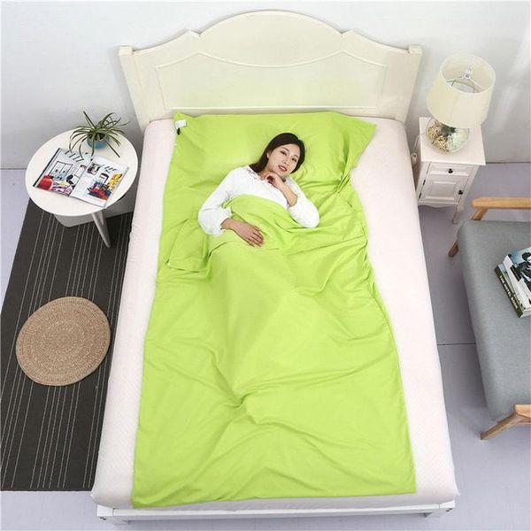 

sleeping bags portable outdoor camping warm bag home el folding anti-dirty sheets equipment bedding