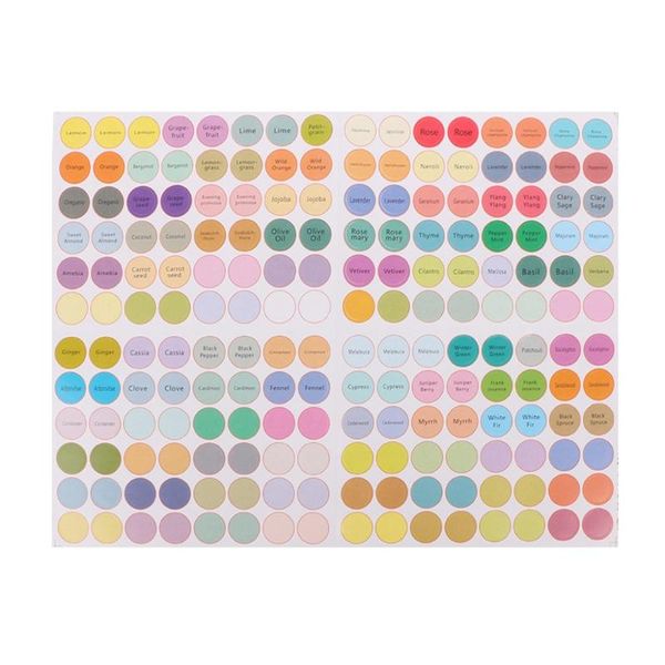 

packing bottles rounded tag stickers adhesive oil bottle decals labels for essential