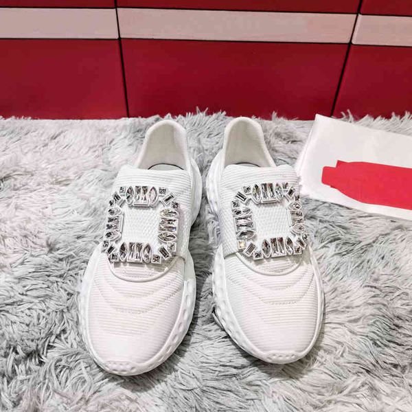 

dress shoes men's women's casual shoes round toe sneakers tpu outsole platform shoe breathable material crystal diamond inlaid sho, Black