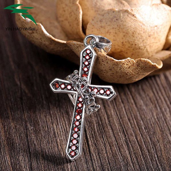 

foot sier cross pendant simple fashion with ring style for men and women, Silver