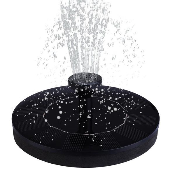 

solar power water fountain pump fontein bird bath floating pond 30-45cm garden patio lawn decoration#f decorations