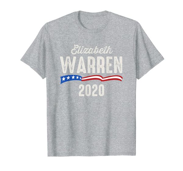 

elizabeth warren for president 2020 t-shirt, White;black
