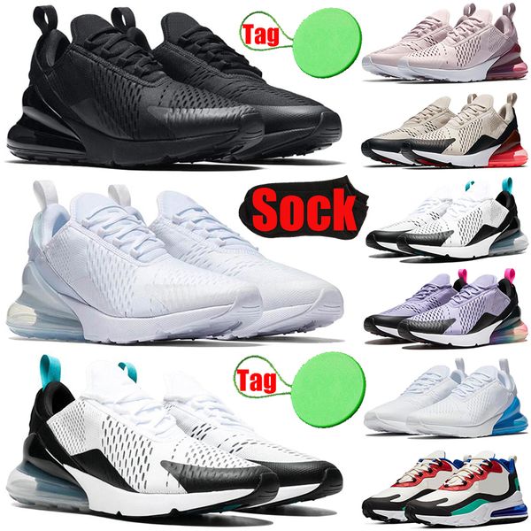 

with sock tag react men women running shoes triple black white cactus barely rose be true mens womens trainers sports sneakers runners size
