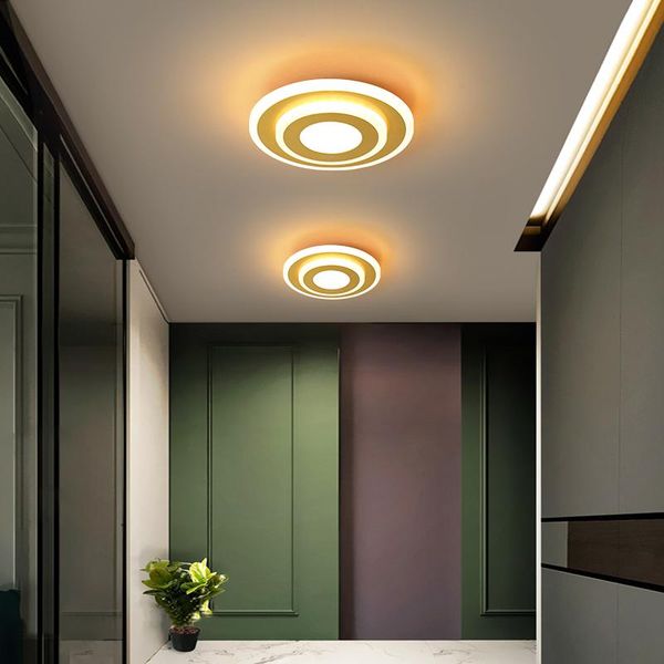 

wall lamp artpad moderne plafondlamp hal gangpad balkon nordic smeedijzeren led binnenverlichting 20w zwart wit ac90-260v