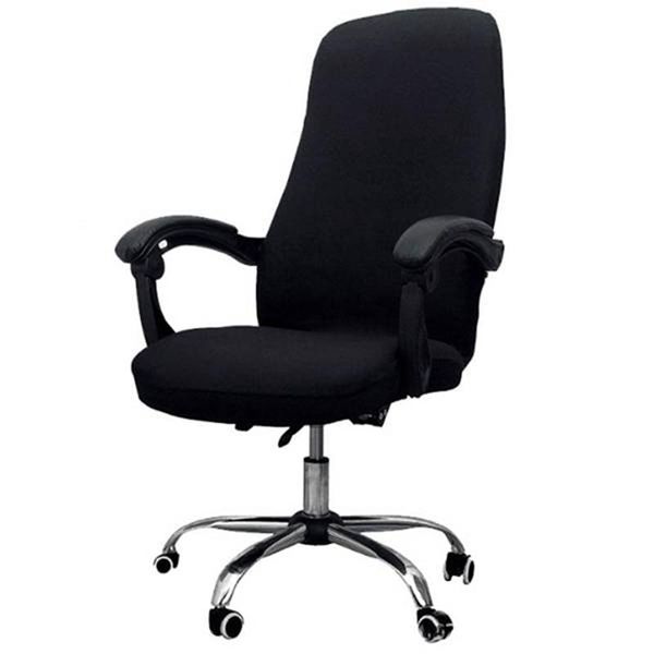 

one-piece office armrest seat cover rotating elastic chair computer armchair protective(only cover) covers