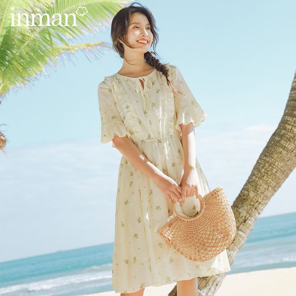 

dress summer cotton shivering nipped waist pure and fresh dress 0uj4, Black;gray