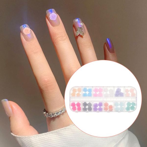 

nail art equipment 1 box diy decor manicure craft material fashionable, Silver