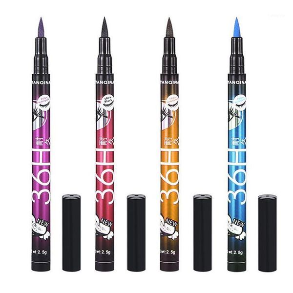 

colors black 36h eyeliner pencil quick dry waterproof long-lasting liquid eye liner smooth make up tools for eyeshadow1
