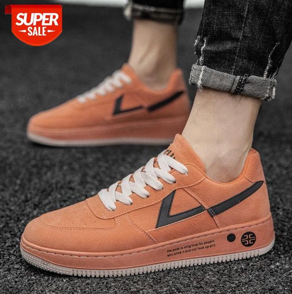 

breathable thick-soled men's shoes casual korean style low-#j87k