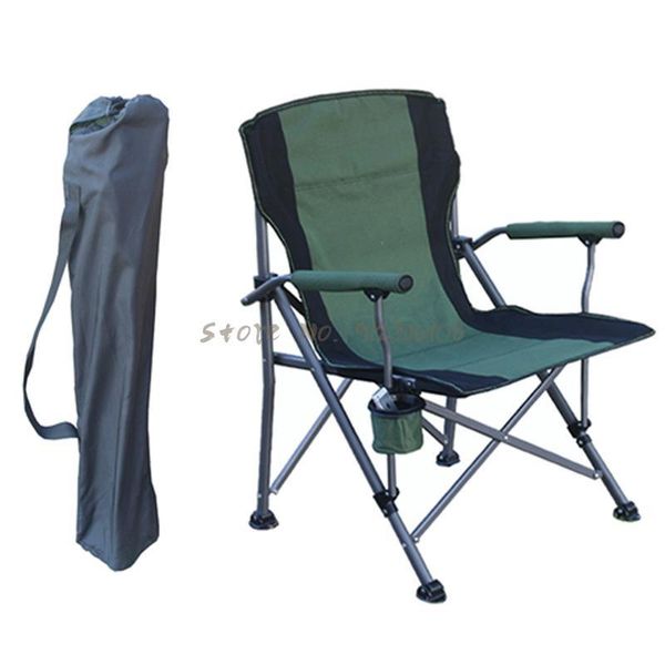 

camp furniture outdoor folding leisure chair simple fishing office home portable camping armrest beach