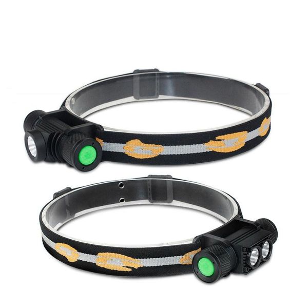

headlamps t6 mini led headlight 18650 battery usb rechargeable 6 modes dimmable waterproof headlights camping hunting frontal head lamp