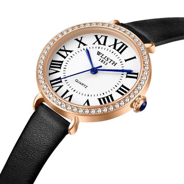 

wristwatches wlisth couple watch women quartz watches woman accesories women's wrist 2021 wristwatch ladies lover things clock, Slivery;brown