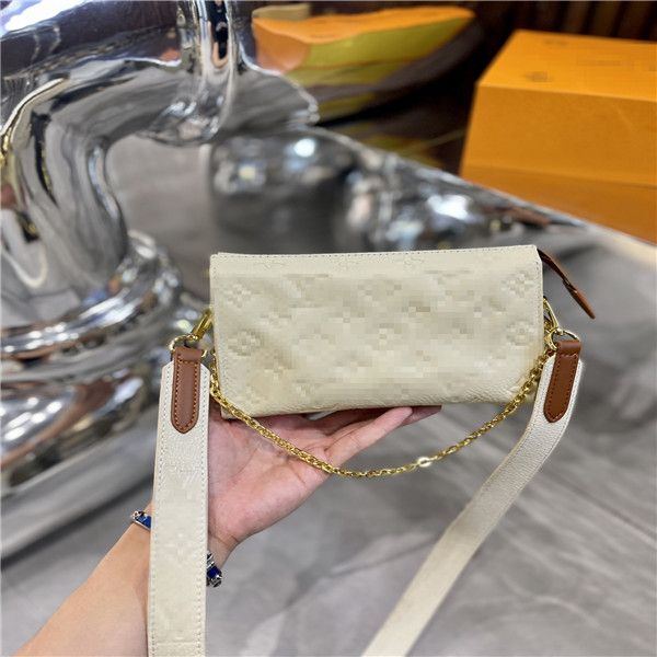 

designer handbags square fat loulou chain bag real leather women's large-capacity shoulder bags quilted messenger size 19cm*12