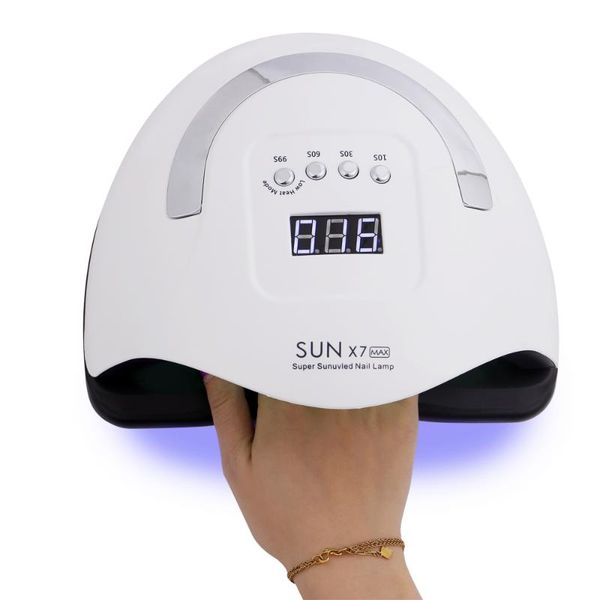 

nail dryers 114w uv dryer lamp with automatic sensor 57 led light for all gels 4 timer professional manicure pedicure epuipment