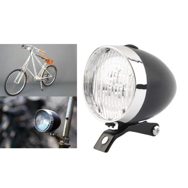 

bicycle 3 led front light headlight safety warning night bike decoration lights