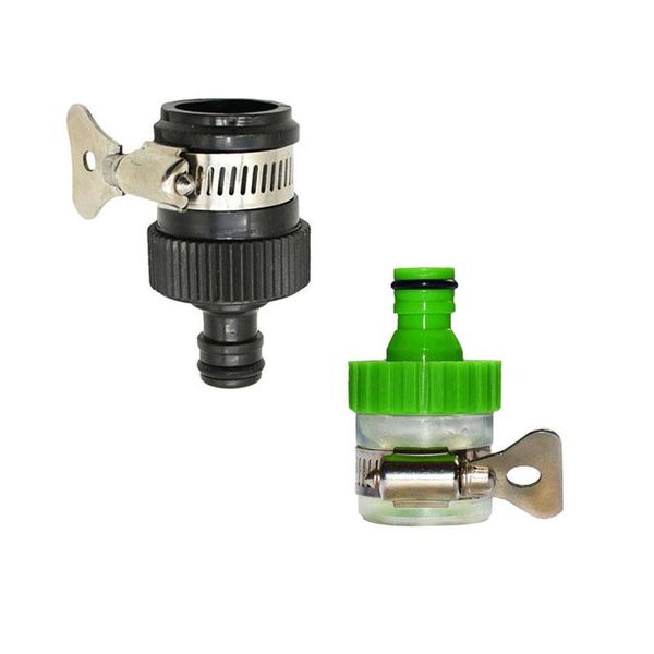 

watering equipments irrigation tap round connectors 16mm 5/8 inch quick connector washing machine water gun connect adapter 1pcs