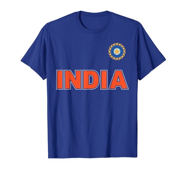 

india independence day august 15 - india cricket style t-shirt, White;black