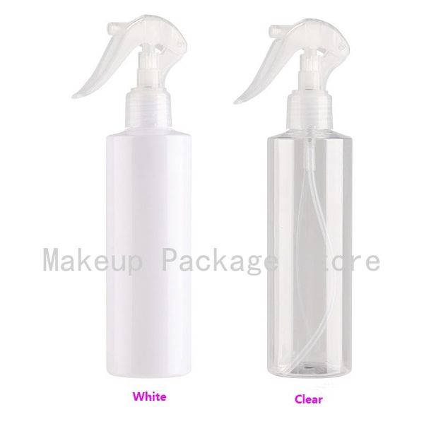 

storage bottles & jars 250ml 30pcs/lot empty pet portable spray nozzle bottle,diy travel white/clear container,cosmetic refillable makeup pa